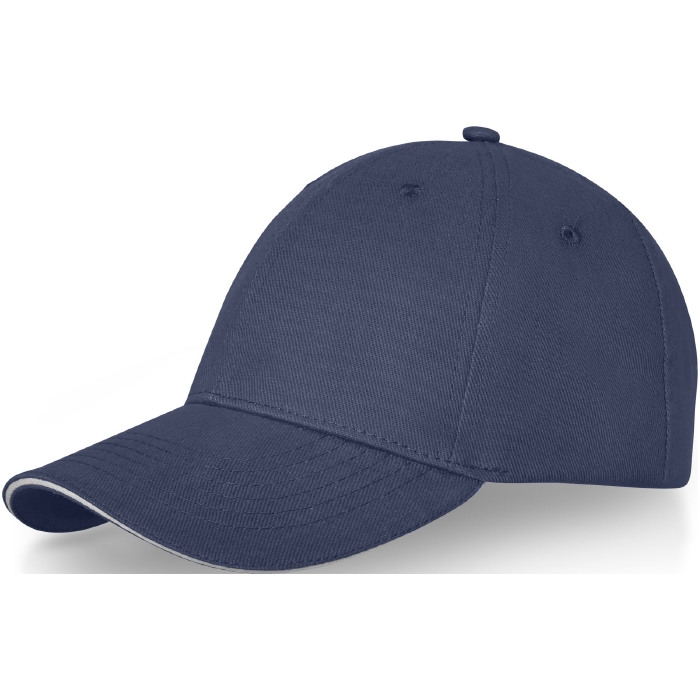 6-panel cotton cap, 260 g/m² with buckle