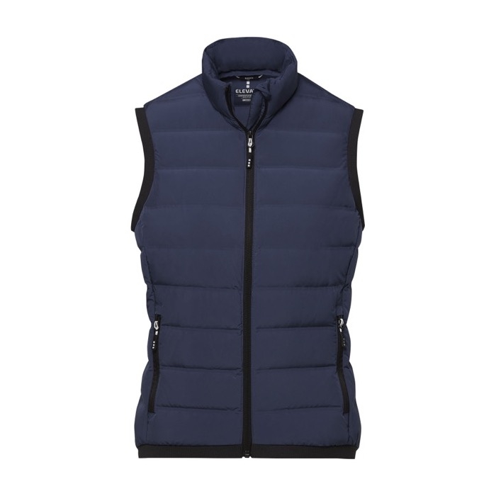 Women’s down vest in polyester, 164 g/m², Elevate Life