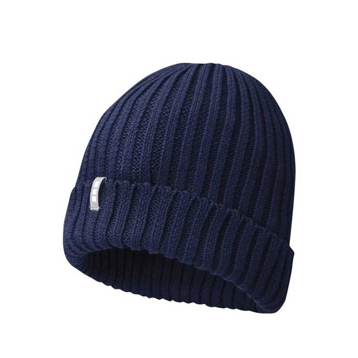 Organic cotton hat with folded brim