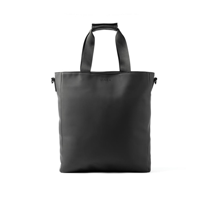Classic water-resistant tote bag with 15" laptop pocket