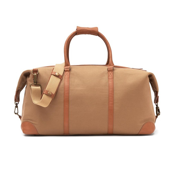 Recycled polyester weekend travel bag