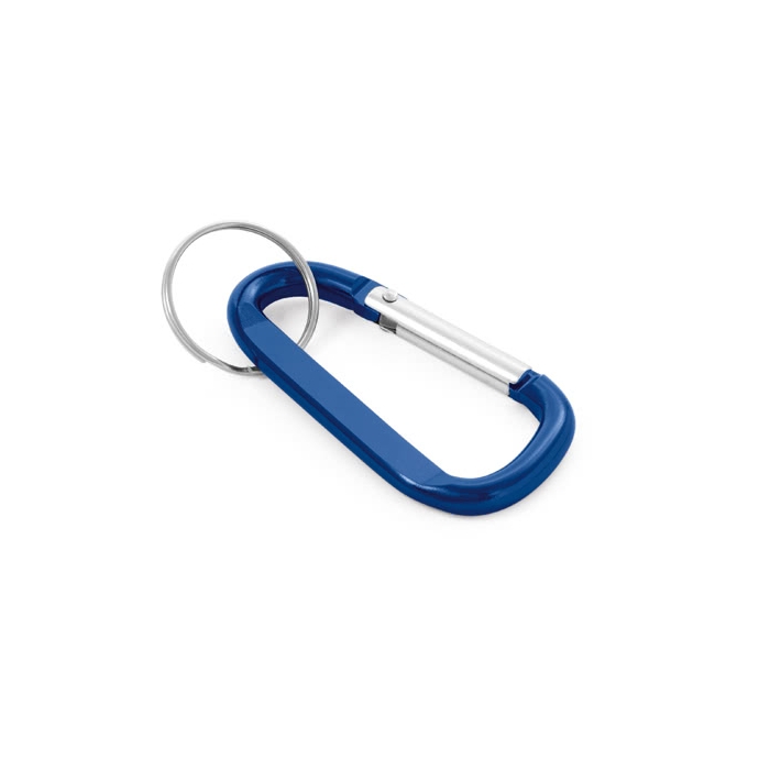 Aluminium keyring in carabiner shape, Aluclip