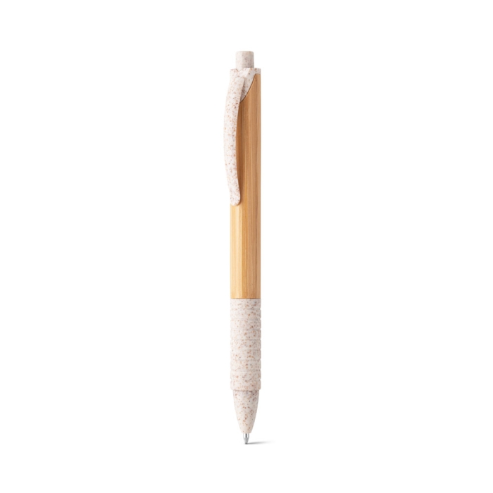 Bamboo ballpoint pen made of wheat straw, Colorclip