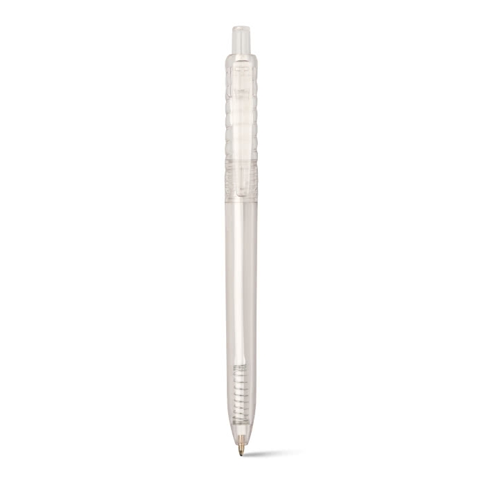 Eco pen made from recycled plastic with blue ink, Recyclo