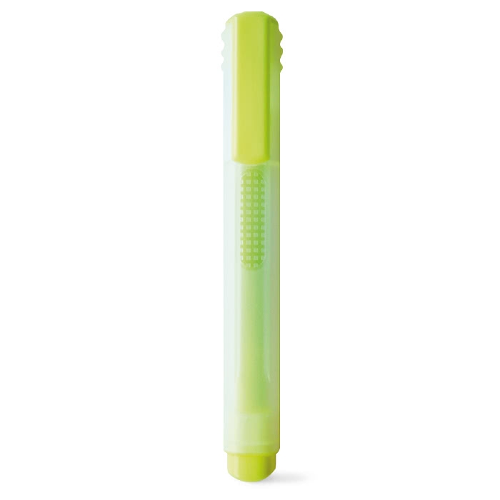 Highlighter with fluorescent ink