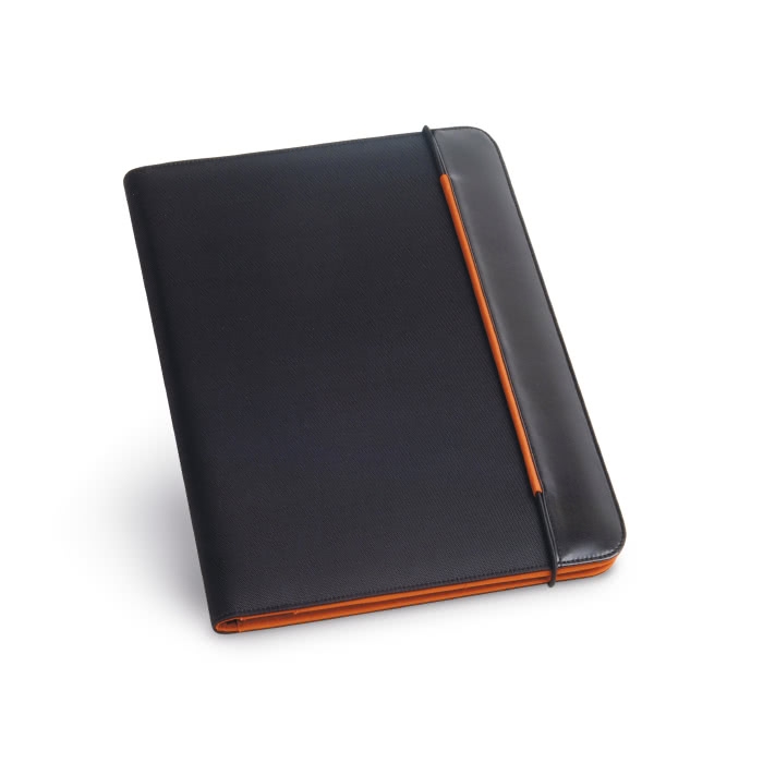Folder with notepad & pen holder, A4 Colors