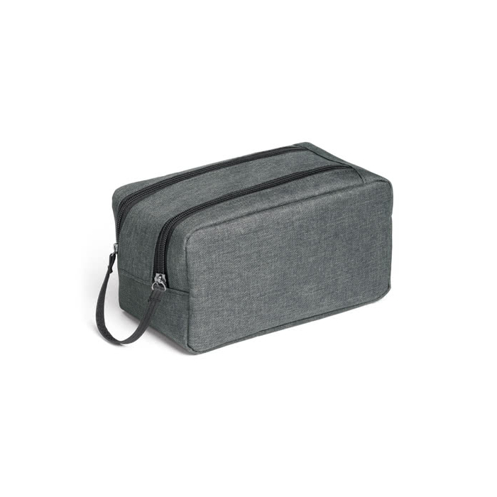 Modern toiletry bag for men with double zip, Urbanstyle