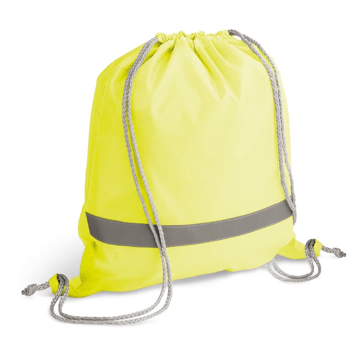Sports bag with reflective details