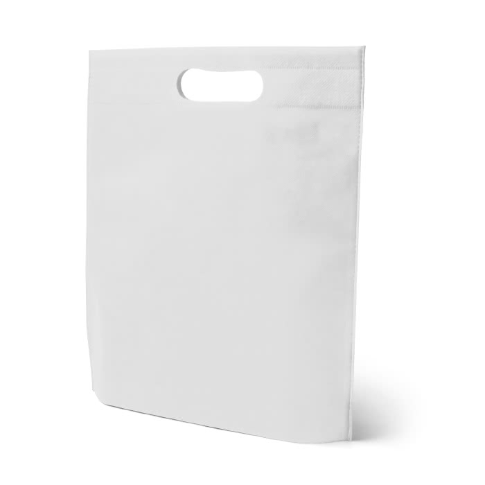 Non-woven bag with die-cut handle, 80 g/m2, Minimart