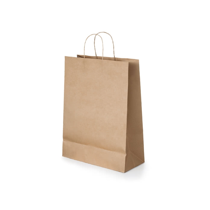 Kraft paper bag with handles, 115 g/m2, Craft Mini