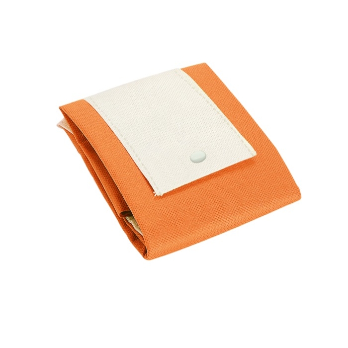 Foldable non-woven bag with handles, 80 g/m2