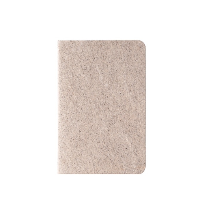 Notebook with tea leaves cover, A6, Soft Tea