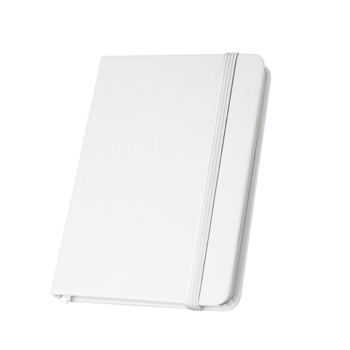 Partially recycled hardcover notebook, A5 lined pages