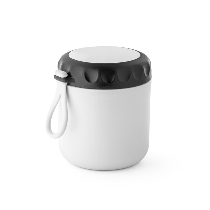 Double-walled plastic thermal container, 380 ml