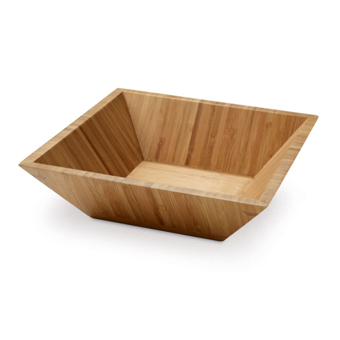 Salad bowl with a natural look, Bamboo