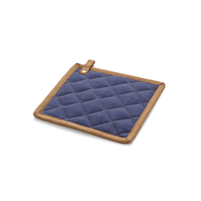 Cotton canvas pan handle cover with hanging loop, 275 g/m²