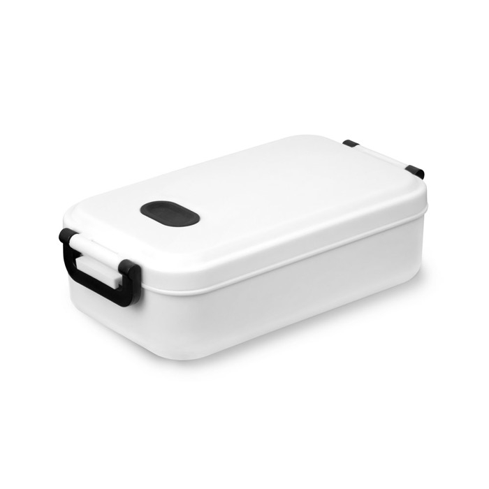 Dishwasher-safe plastic lunch box with durable lid, 900ml
