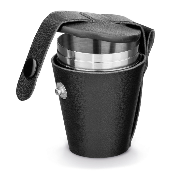 Stainless steel shot cup set with 4 cups, 25 ml, Snaps