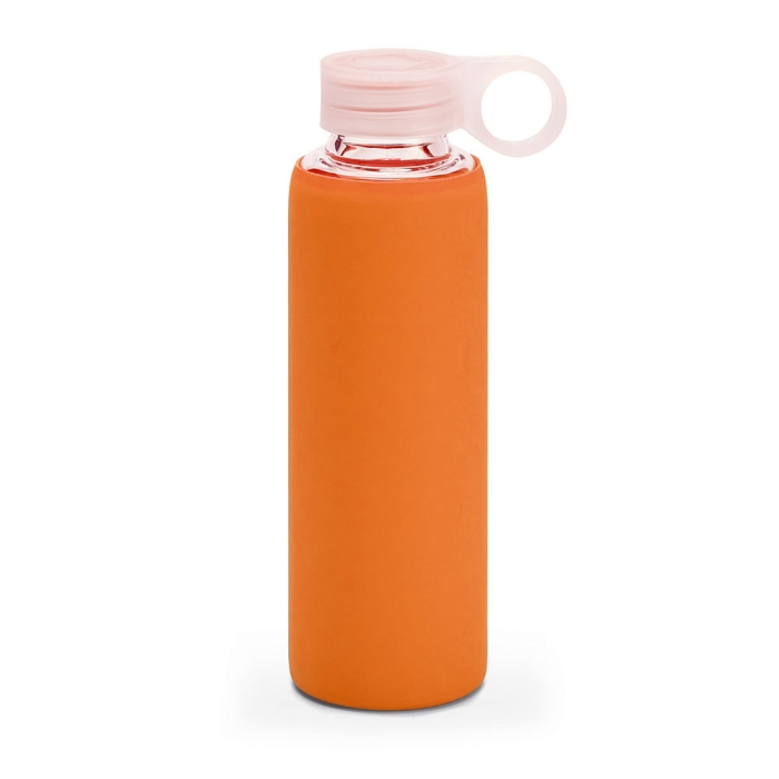 Sports bottle with screw cap from PP, 380 ml, Crystal Ring
