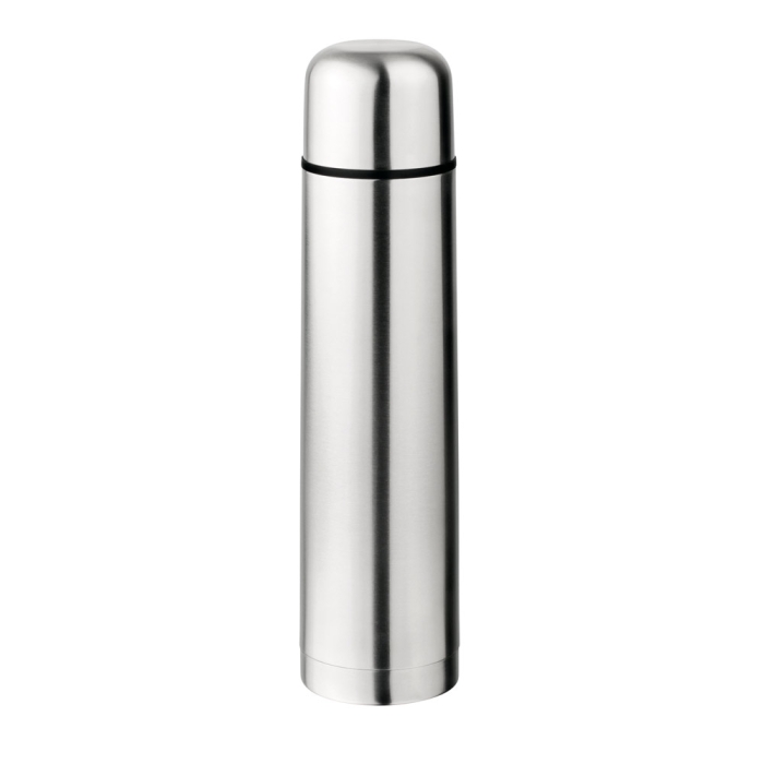 Bright-coloured large stainless steel thermos, 1 L