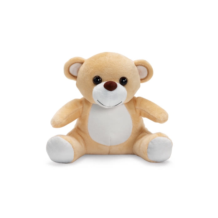Soft teddy plush toy made of polyester with motif, Pooky