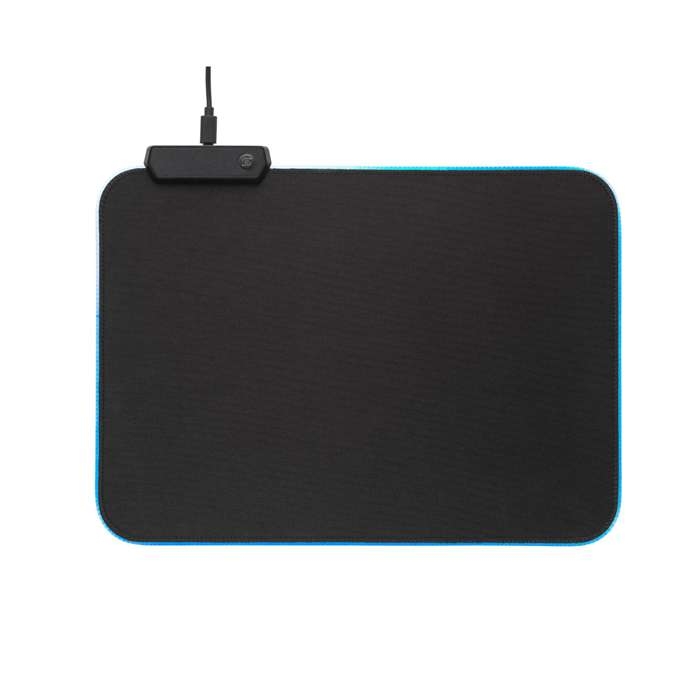 Non-slip gaming mouse pad with lighting modes