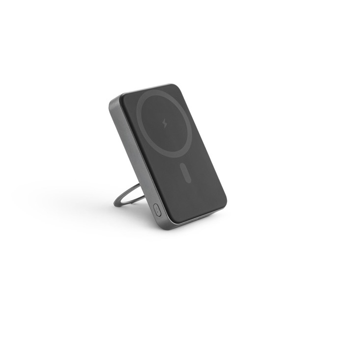 Eco magnetic power bank with ring stand, 10000 mAh
