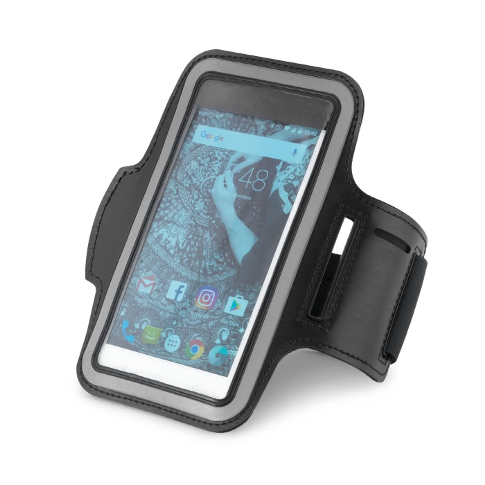 Phone case with reflective elements for sports