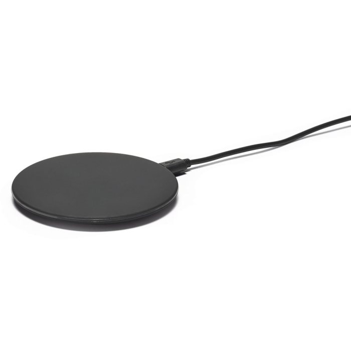 Wireless round quick charger with backlight