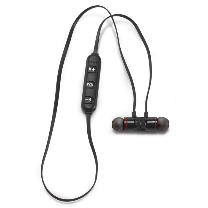 Earphones with Bluetooth 4.1 and cable in case