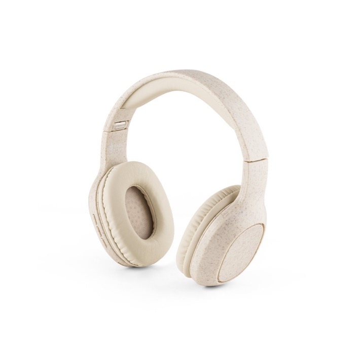 Wheat straw wireless headphones with Bluetooth 5.0