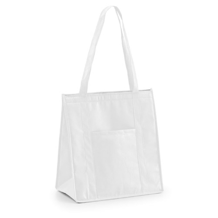 Non-woven cooler bag with long handles, 80 g/m2, Shopper