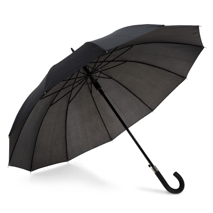 Automatic umbrella with 12 spokes and handle, Ø 110