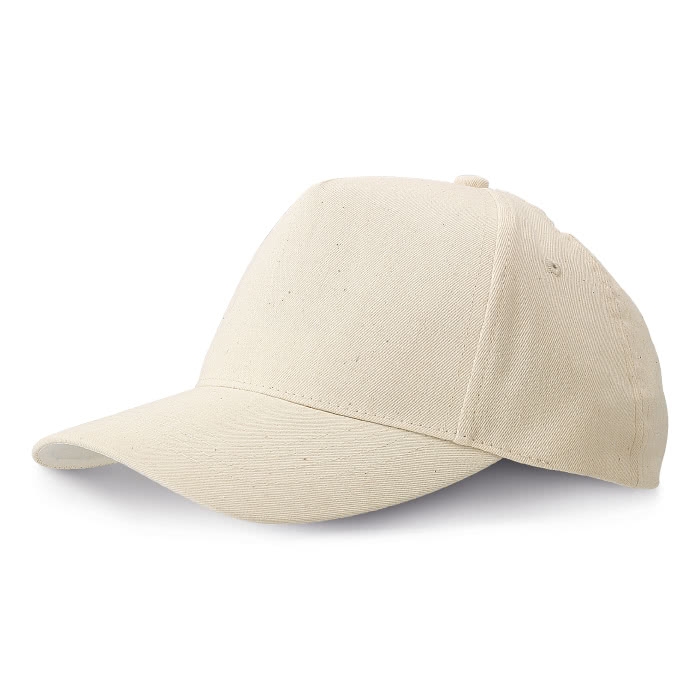 Cap made of 100% cotton with Velcro, Ecostyle Cap