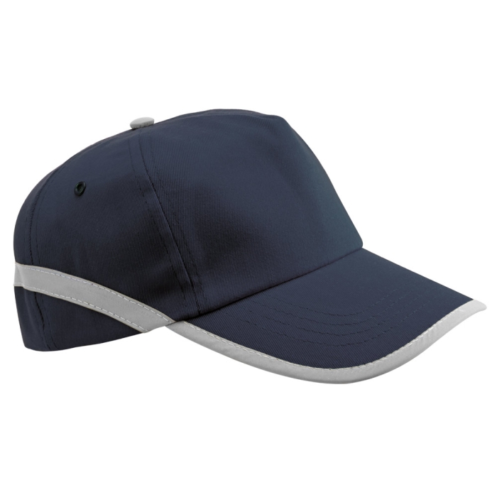 Cap with reflective elements Velcro close, Reflect