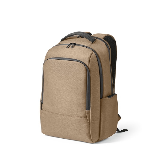 Recycled nylon waterproof laptop backpack, 15.6