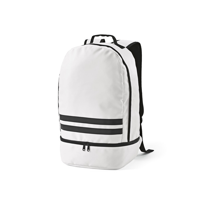 RPET backpack, reflective, shoe compartment, 25 L