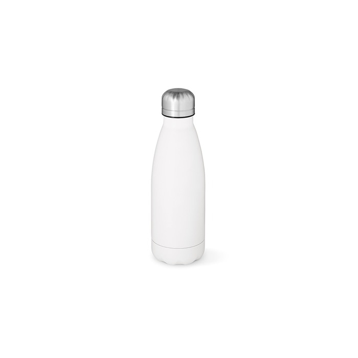 Recycled stainless steel bottle, matte, 400 ml