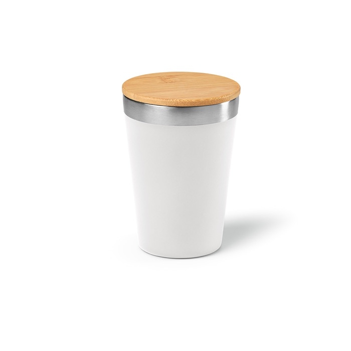 Recycled stainless steel thermal mug lid, 300 ml