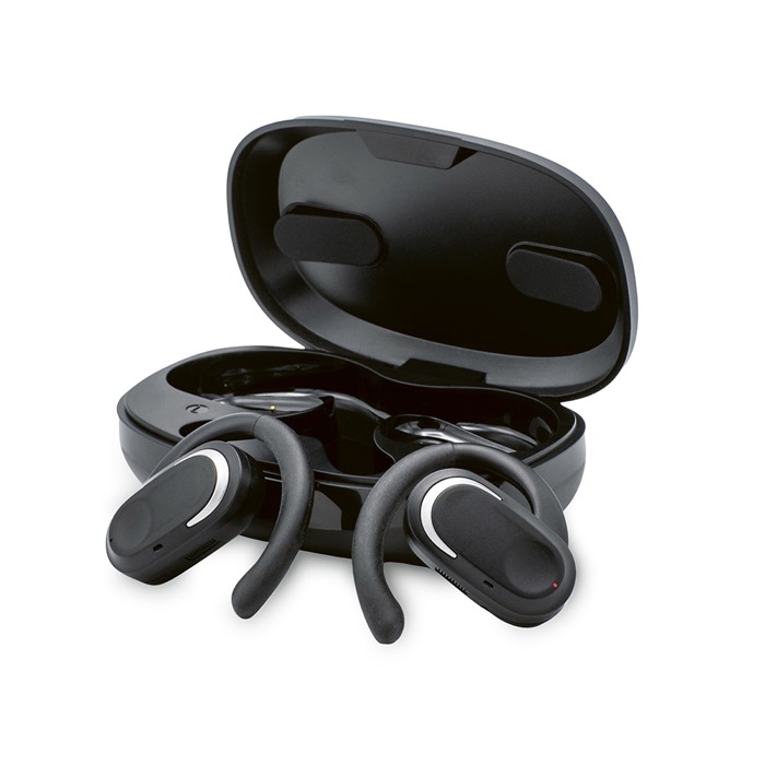 Sports earphones with first-class bass system