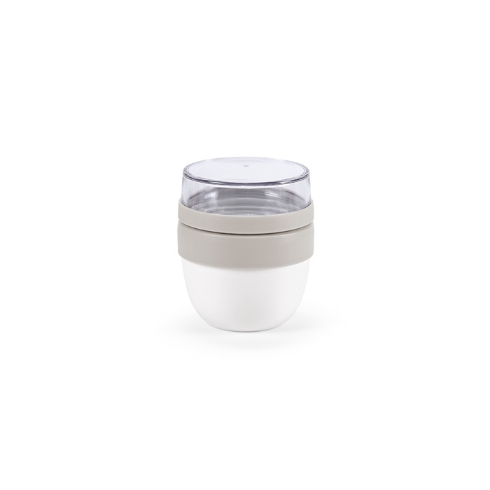Recycled steel, dual compartment, jar, 260ml