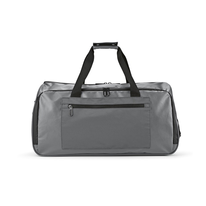 Duffle bag with water-repellent coating, RPET