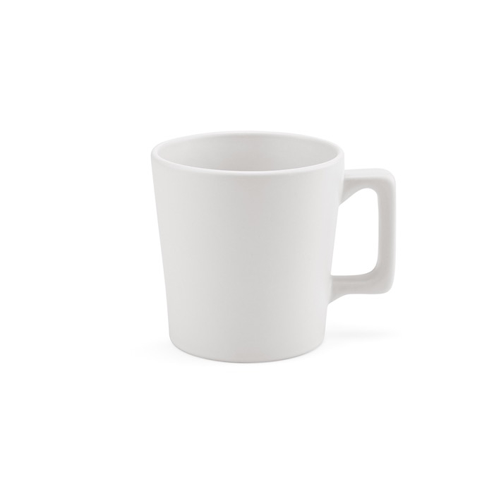 Ceramic mug with matte finish in bright colours, 220 ml