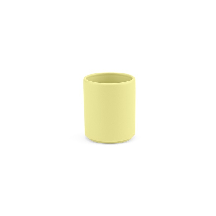 Ceramic mug with matte finish, without handle, 60 ml