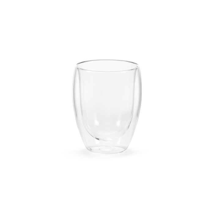 Double-walled borosilicate glass mug, 300 ml