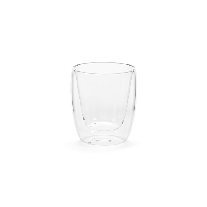 Double-walled glass borosilicate glass, 220 ml