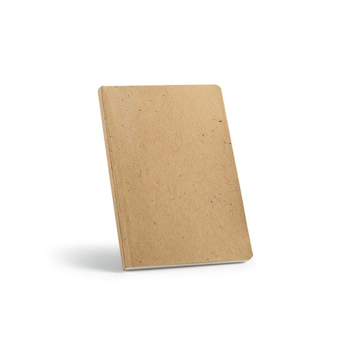 Recycled softcover coconut shell notebook, A5