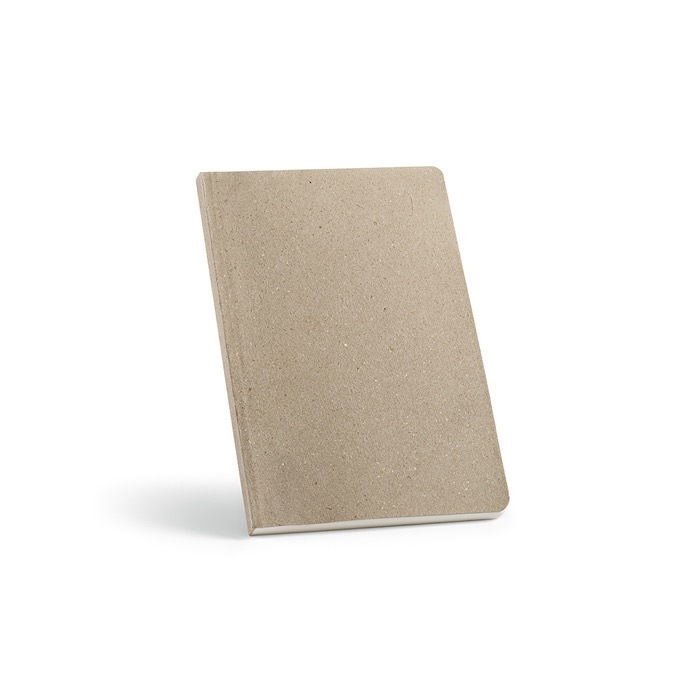 Eco notebook with linen binding and soft cover, A5