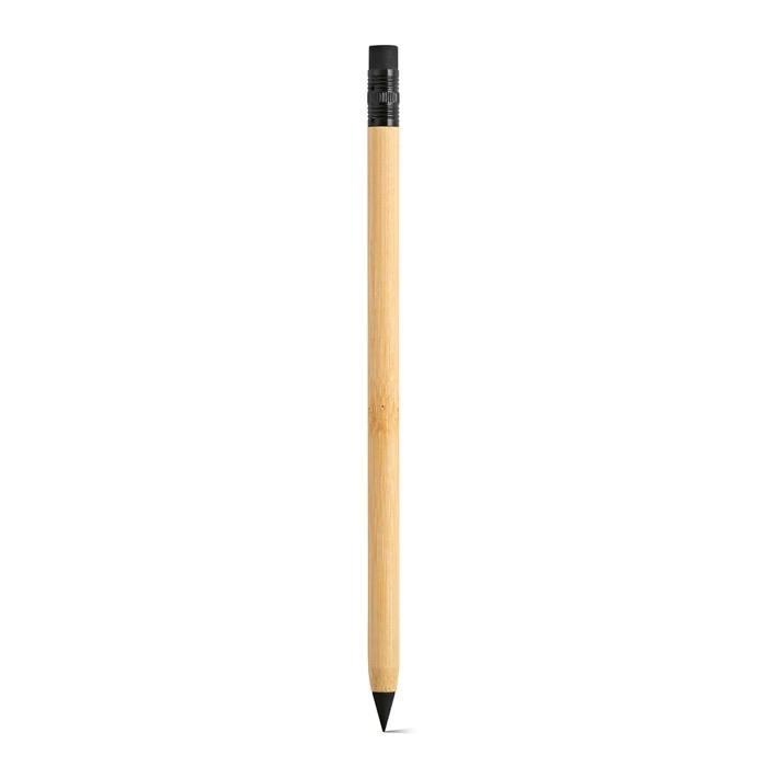 Infinity pencil bamboo body and eraser