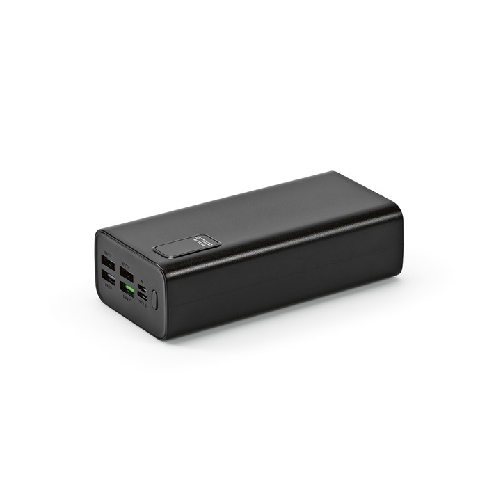 Power bank with battery display, 30000 mAh